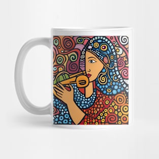 Jazz Musician playing a trumpet Mug